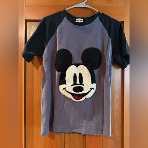 Moschino  Gray and Black Mickey Mouse Tee estimated medium